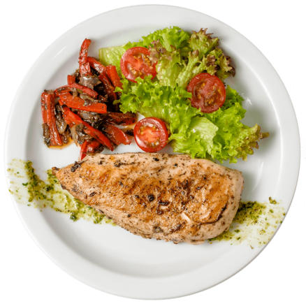 Курячий стейк поло пепероне